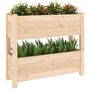 Voir la diapositive 4 : VIDAXL Jardiniere 77x25x66 cm Bois massif de pin