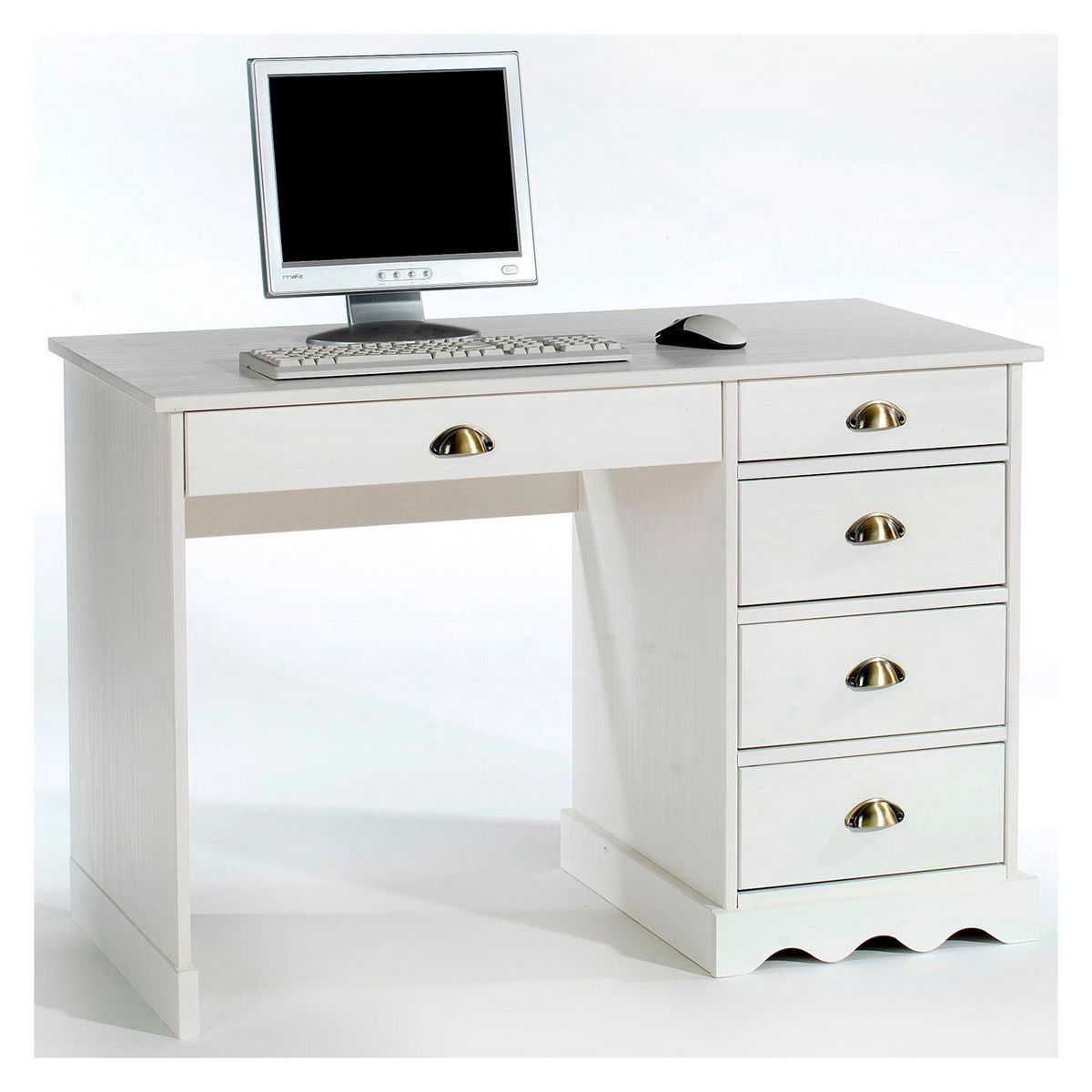 IDIMEX Bureau en pin COLETTE