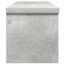 Voir la diapositive 4 : VIDAXL Étagère de cuisine empilable gris béton 50x15x16 cm