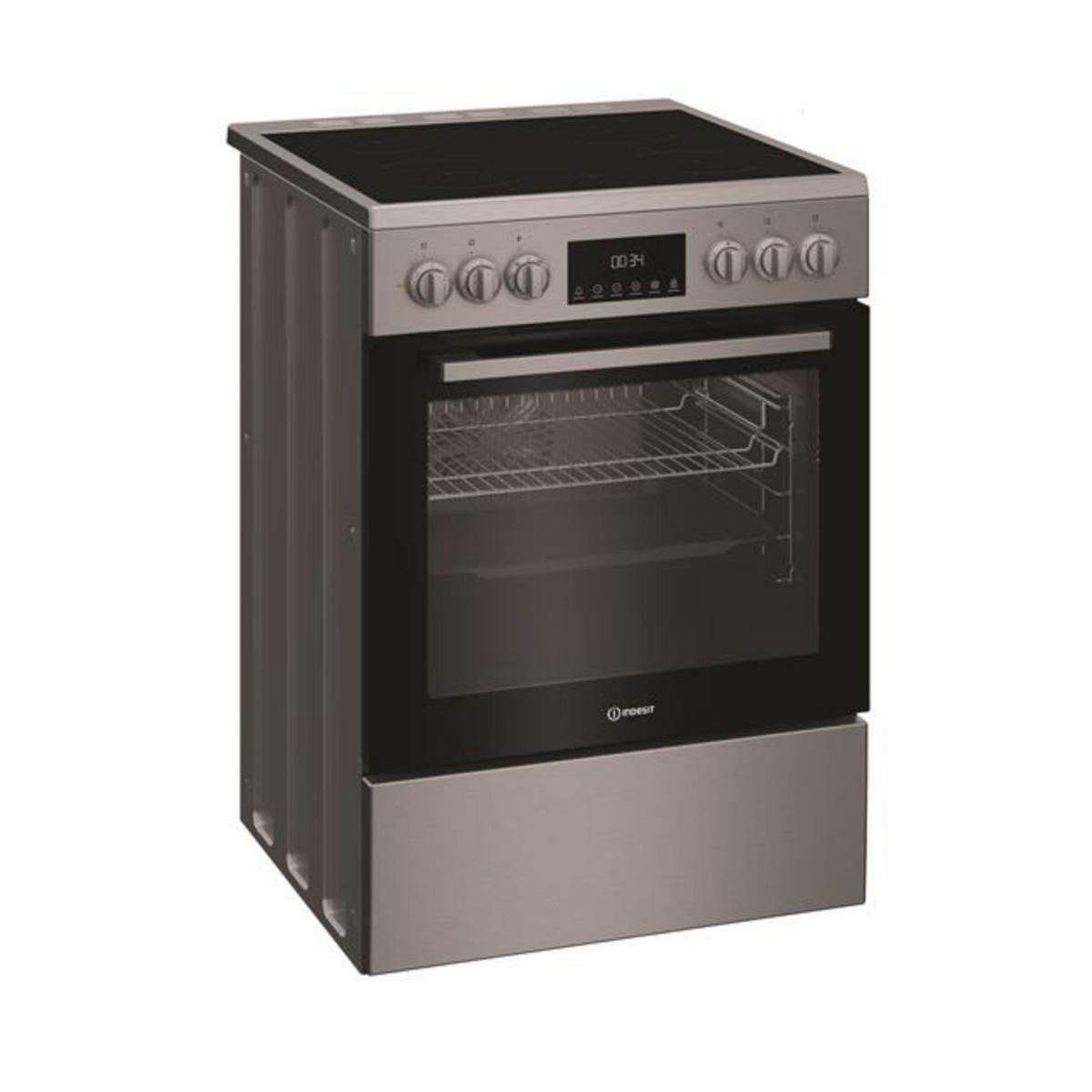 Indesit Cuisinière vitrocéramique 72l 3 feux - I6V5LCX