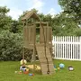 VIDAXL Maisonnette de jeu avec mur d'escalade bois de pin impregne