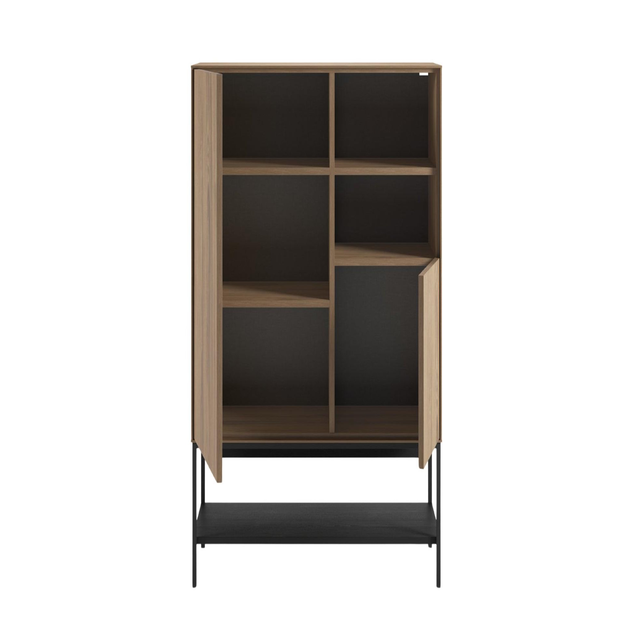 Voir la diapositive 5 : CASANOVA PARIS Tia - commode 90cm en mélamine chêne clair