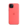 APPLE Coque iPhone 15 Plus MagSafe silicone Goyave