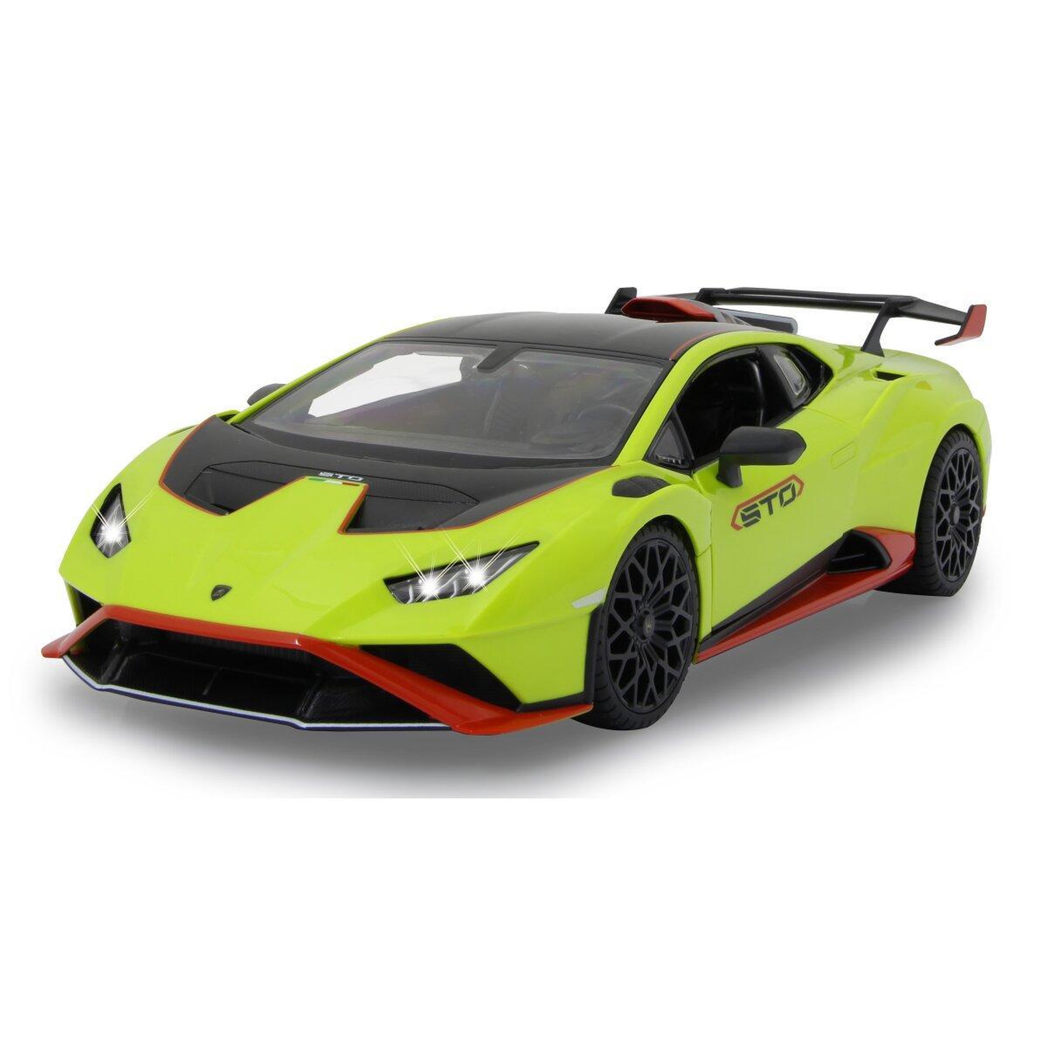 Jamara Voiture télécommandée Lamborghini Huracán STO 1:14 vert 2,4GHz