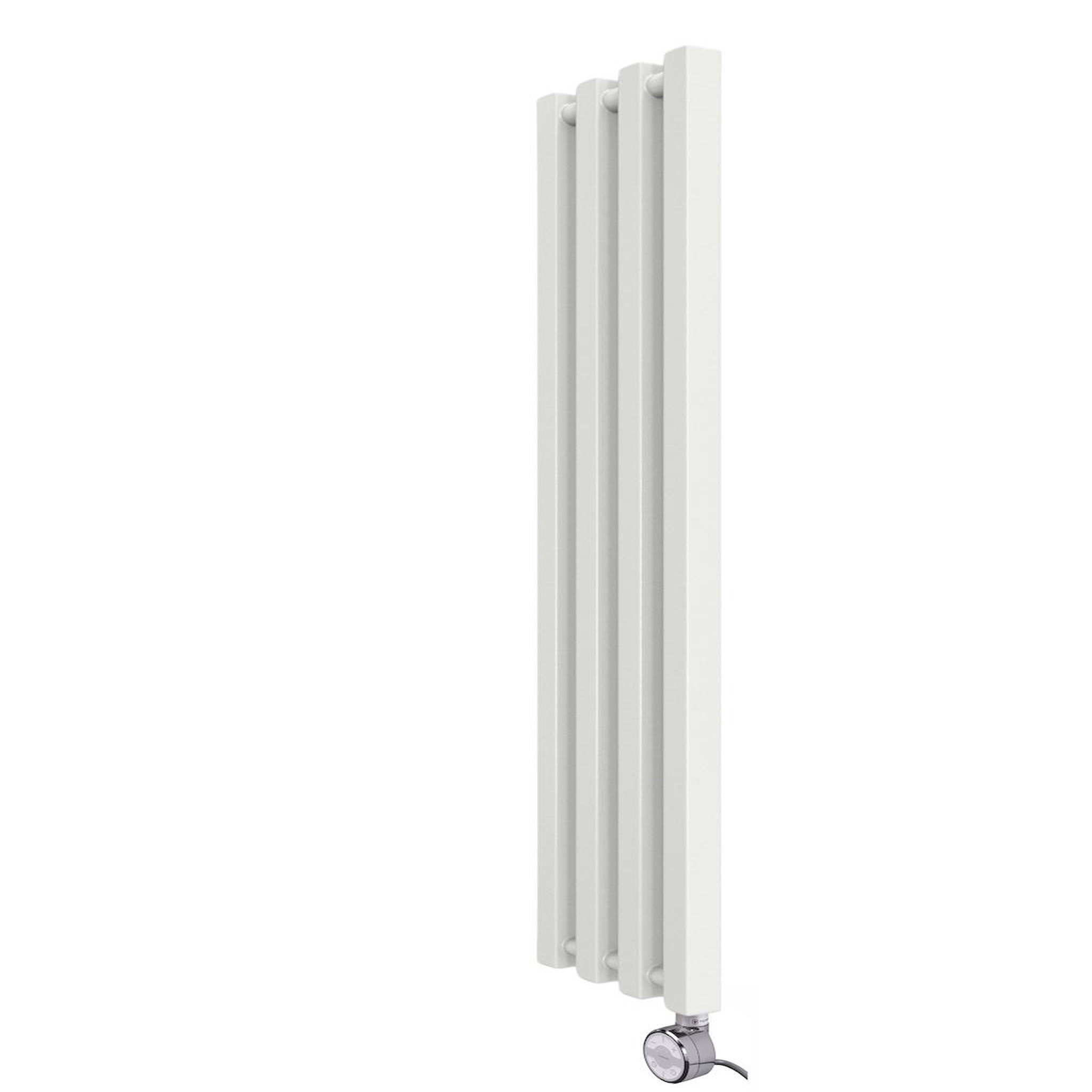 RADOX Radiateur électrique mural – KOLONA SP35 blanc – 1500 x 245 mm – 4 tubes – 430 W