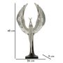 Voir la diapositive 6 : Paris Prix Statuette Déco Ailes  Sparky  48cm Argent
