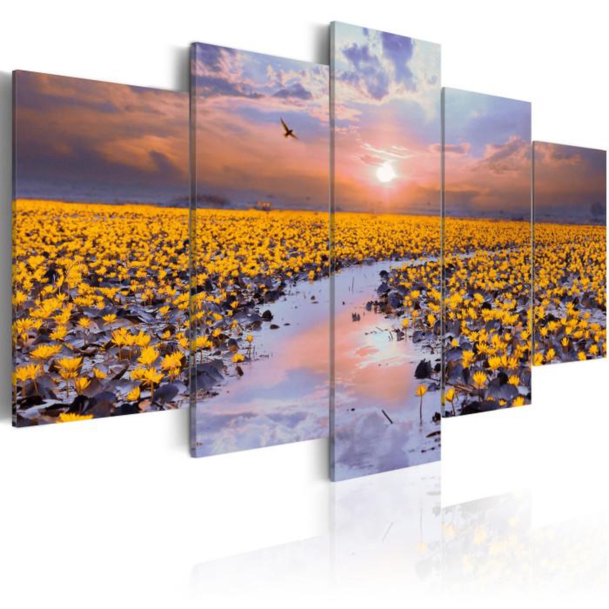Paris Prix Tableau Imprimé  The River of Light. Coloris disponibles : Multicolore