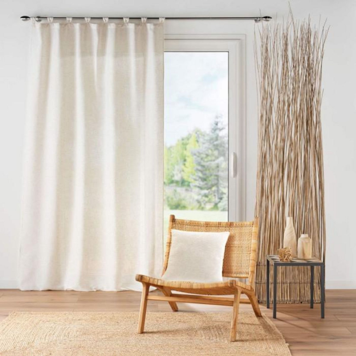 Paris Prix Coussin Déco  Pauline  45x45cm Naturel