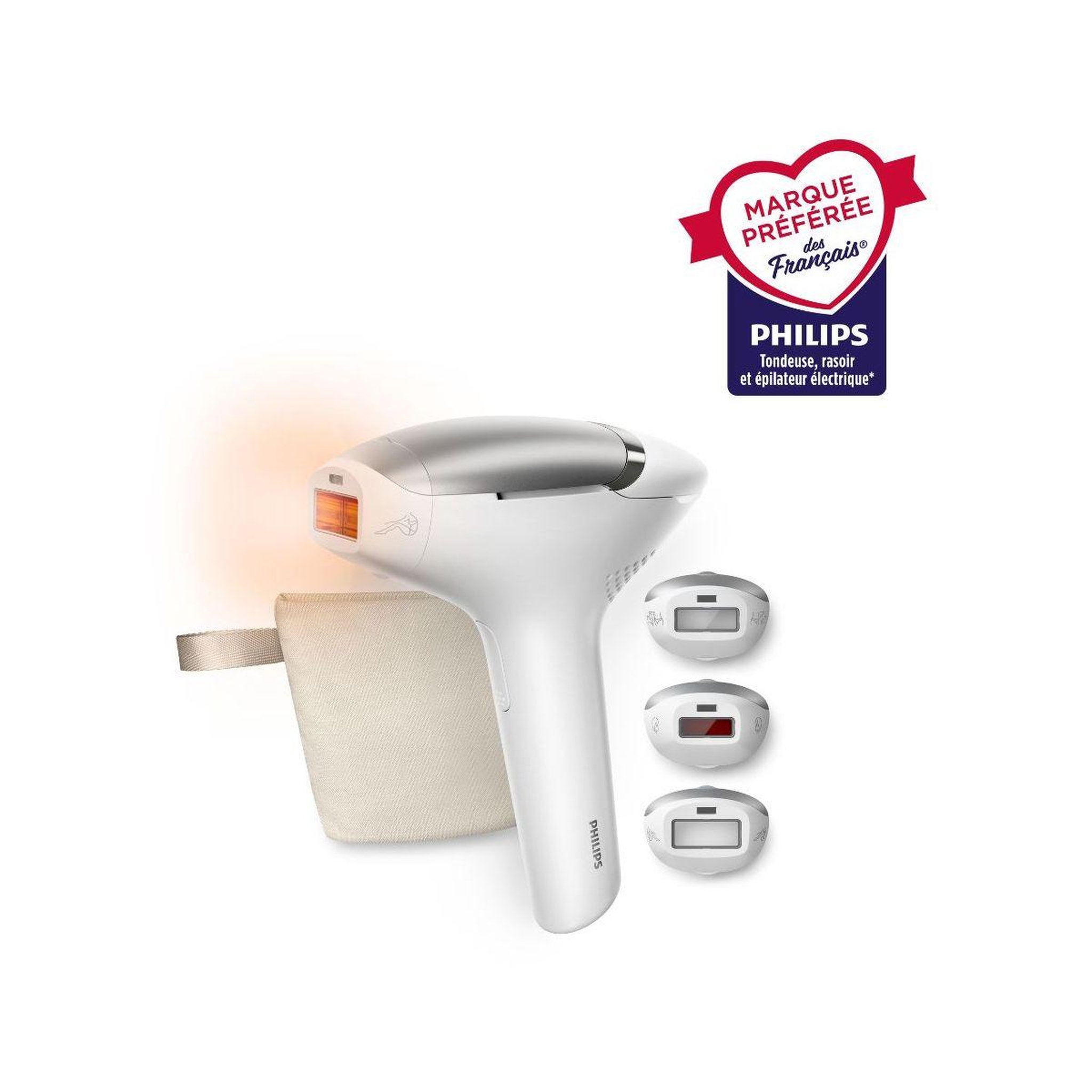 Voir la diapositive 2 : Philips Epilateur lumière pulsée Lumea Series 9000 BRI936/00