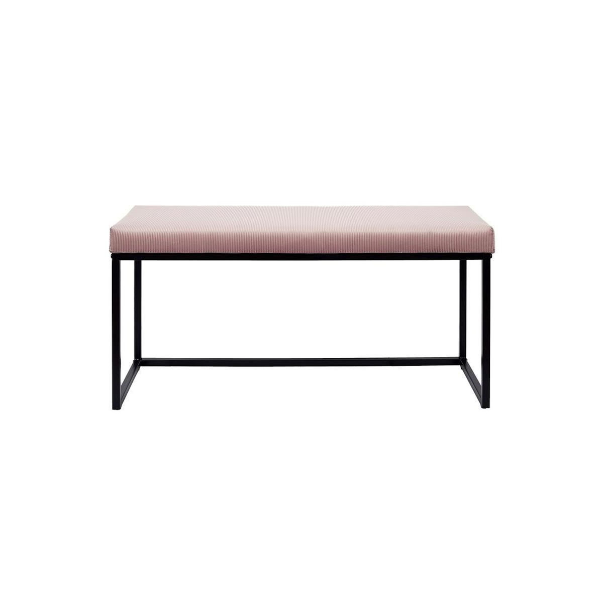 Paris Prix Banc Design  Giulia  100cm Rose