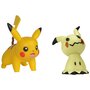 BANDAI Pokémon - Pack de 2 figurines 5 cm - Mimiqui et Pikachu