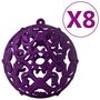 Voir la diapositive 5 : VIDAXL Ensemble de boules de Noël 100 pcs Violet