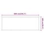 Voir la diapositive 6 : VIDAXL Auvent vertical Vert clair 100x600 cm Tissu oxford