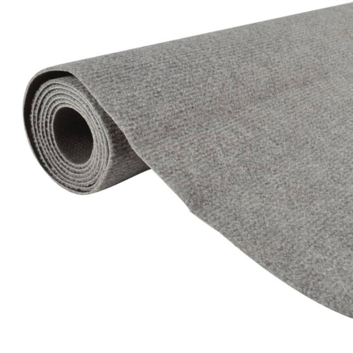 VIDAXL Tapis de couloir gris 80x180 cm