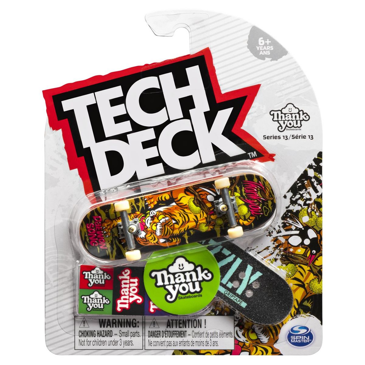 SPIN MASTER Pack 1 finger skate Tech Deck