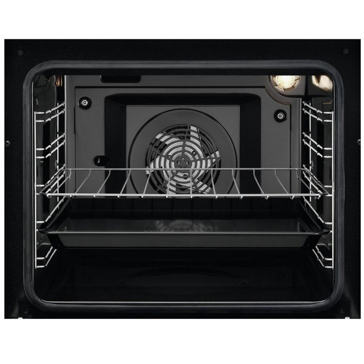 ELECTROLUX Cuisinière induction a+ 73l 3 feux, série 500 surroundcook, inox - LKI64890BX