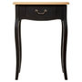 Voir la diapositive 5 : ATMOSPHERA Table de Chevet 1 Tiroir  Chrysa  65cm Noir