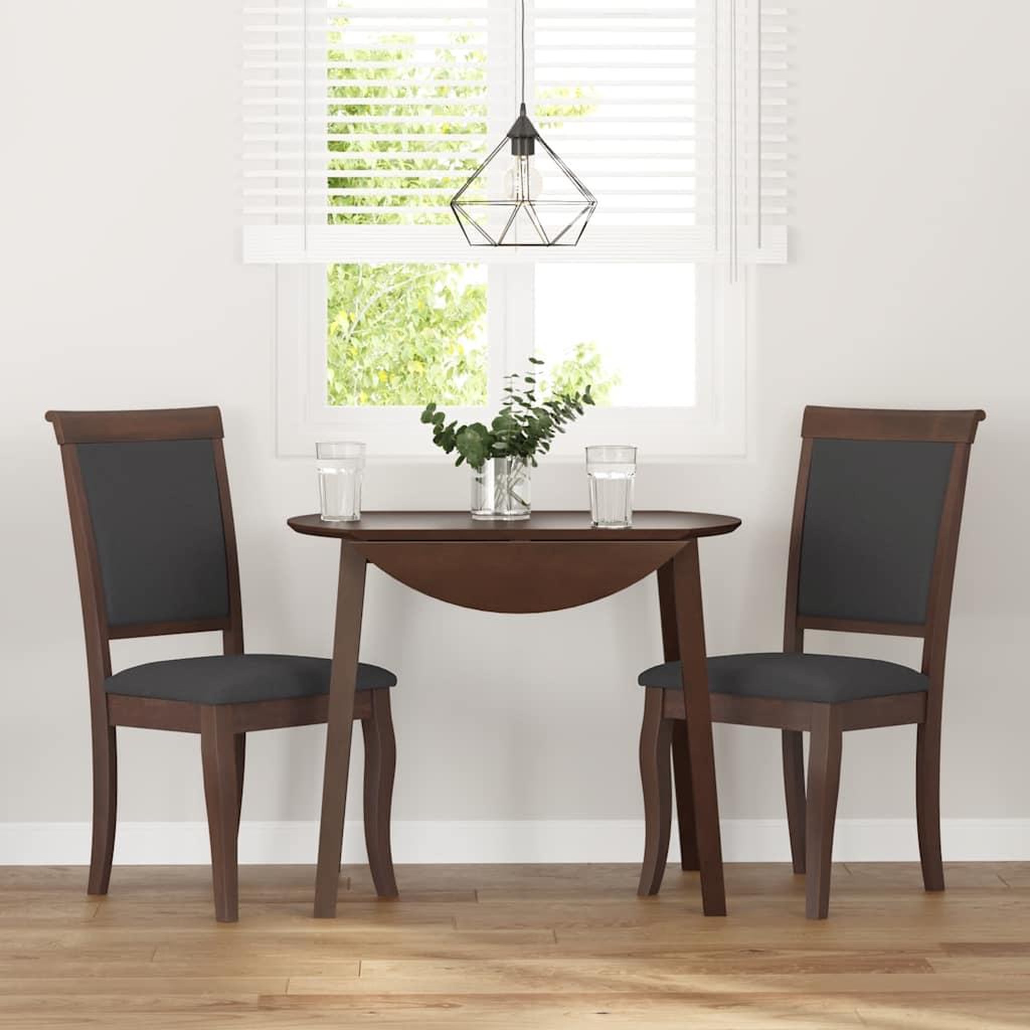Voir la diapositive 3 : VIDAXL Chaises a manger coussins 2 pcs marron bois massif caoutchouc