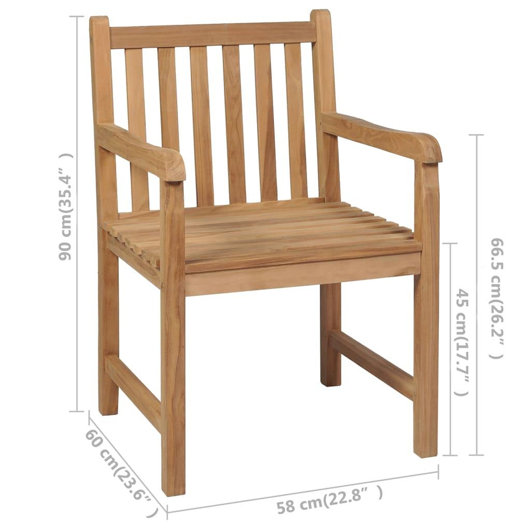 Voir la diapositive 6 : VIDAXL Chaises de jardin lot de 2 et coussins bleu Bois de teck massif