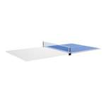 Paris Prix Plateau Dinatoire Réversible  Ping Pong  213cm Blanc Laqué