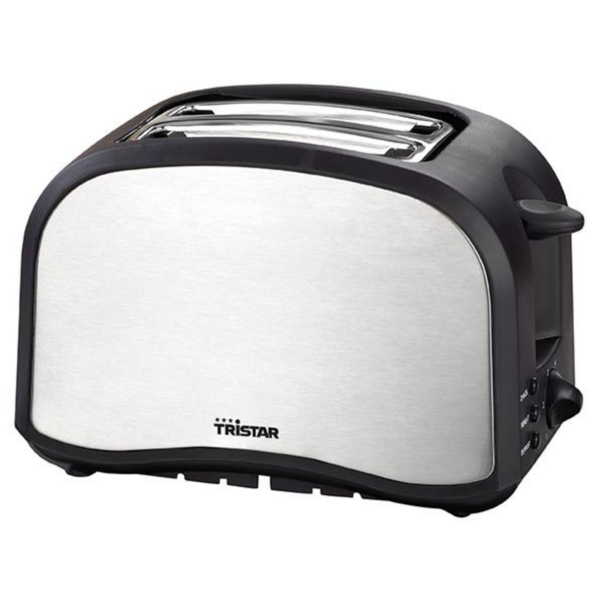 TRISTAR Grille-pains 2 fentes 800w inox - br-1022