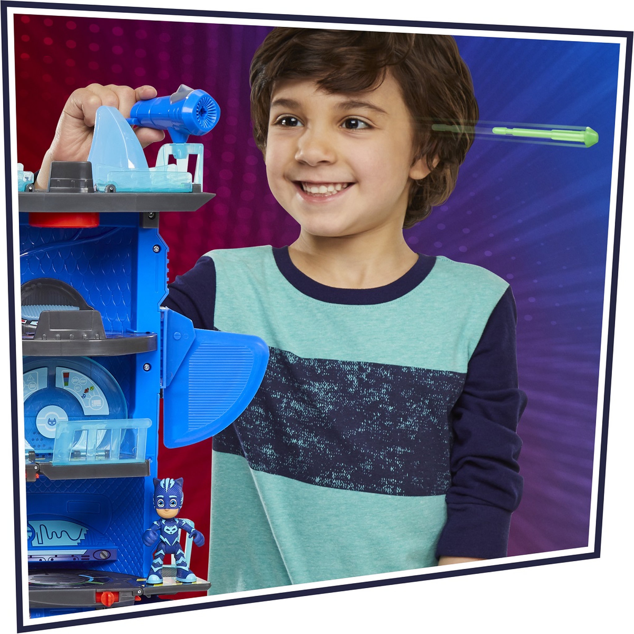 Voir la diapositive 7 : HASBRO Quartier général Deluxe - Pyjamasques