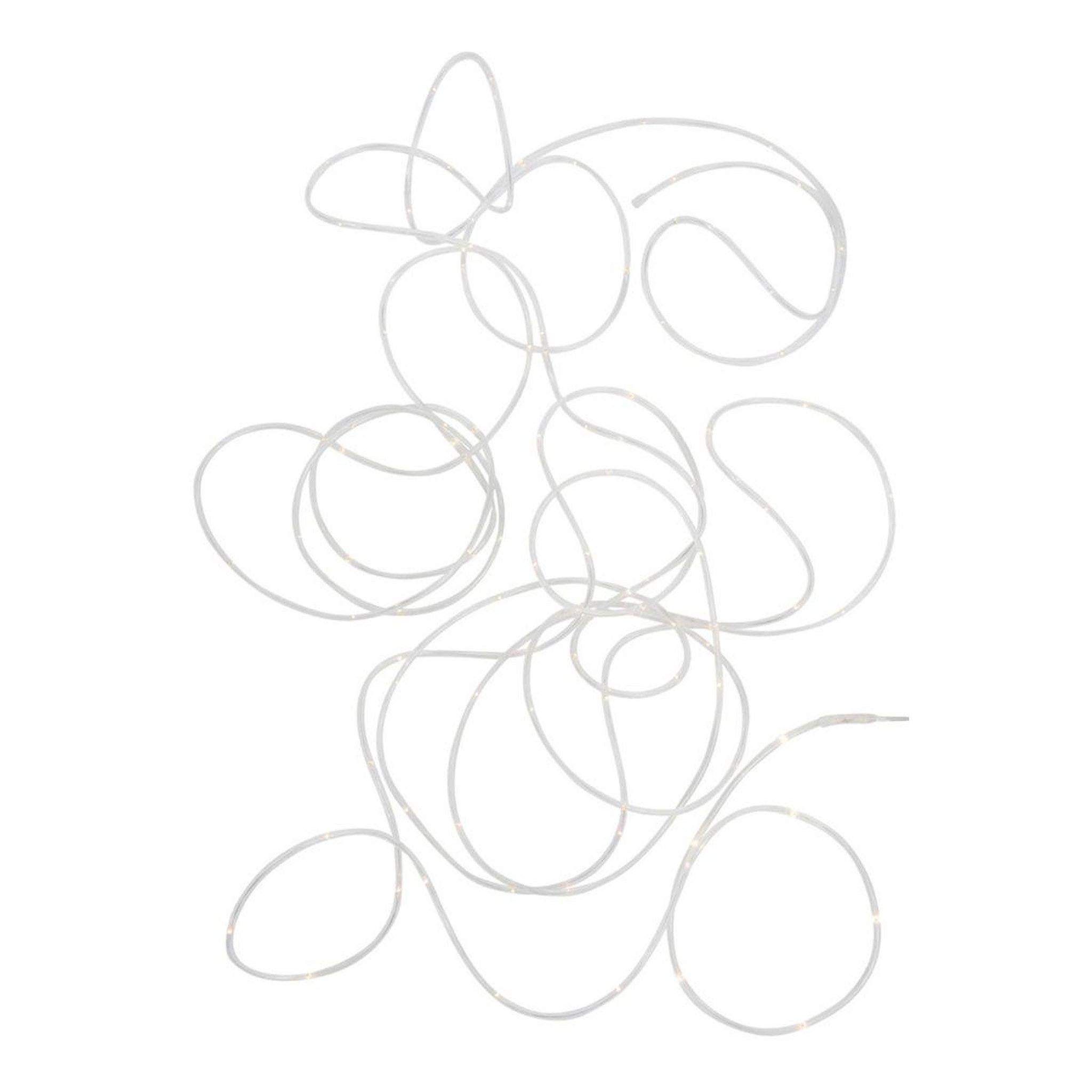 Voir la diapositive 2 : J-LINE Guirlande lumineuse déco  garla  18cm blanc chaud