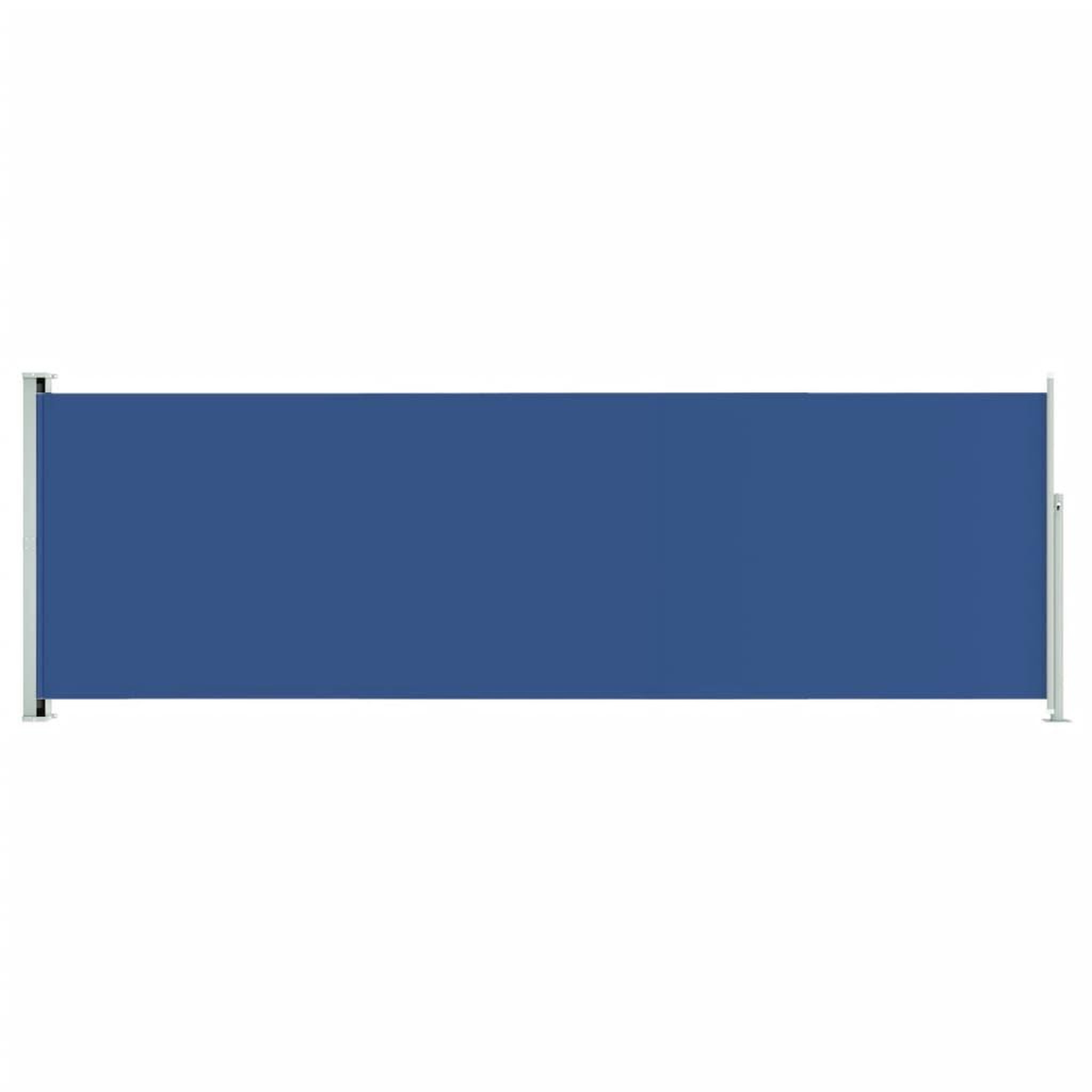 Voir la diapositive 2 : VIDAXL Auvent lateral retractable de patio 200x600 cm Bleu