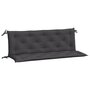 Voir la diapositive 2 : VIDAXL Coussins de banc de jardin lot de 2 anthracite tissu Oxford