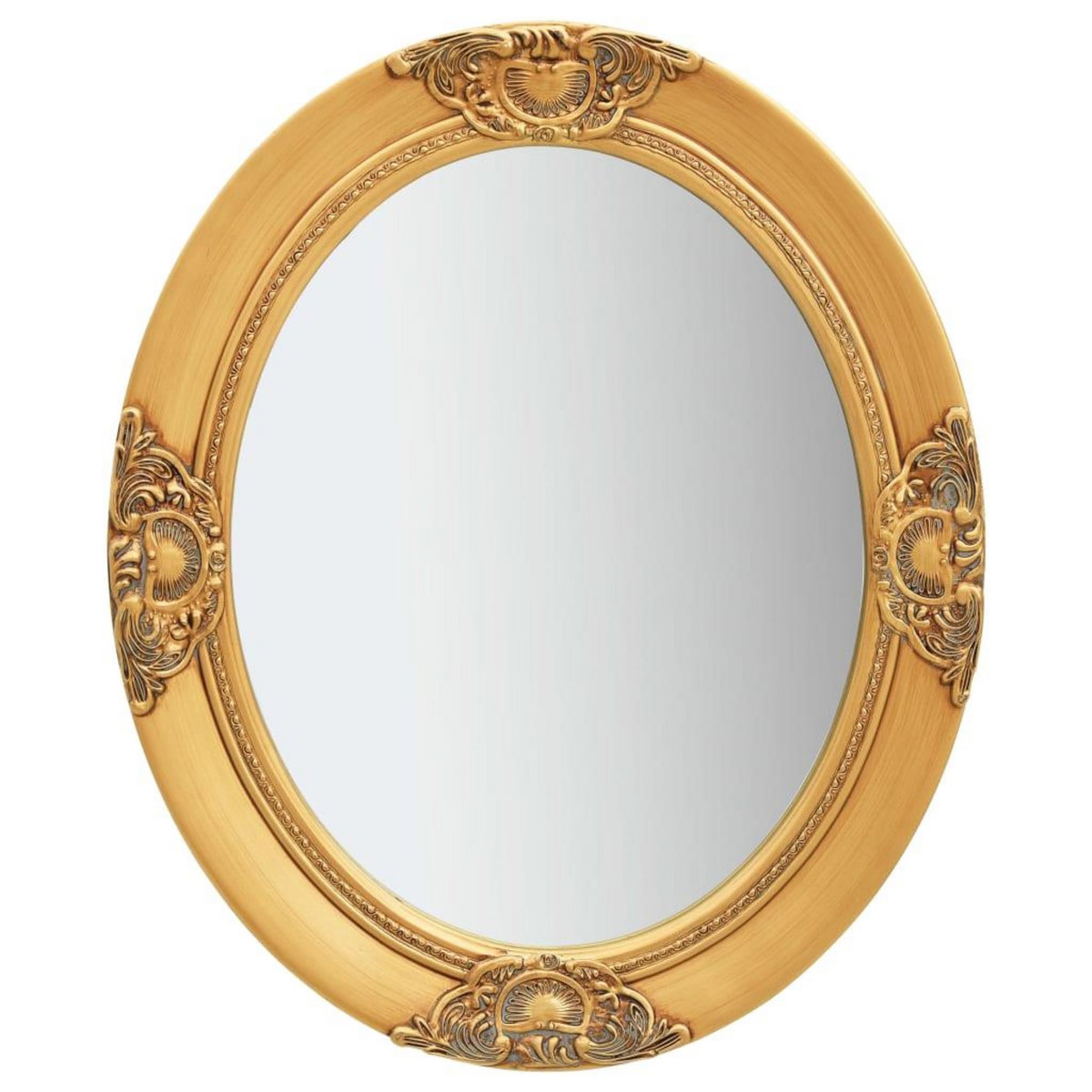 VIDAXL Miroir mural style baroque 50x60 cm Dore