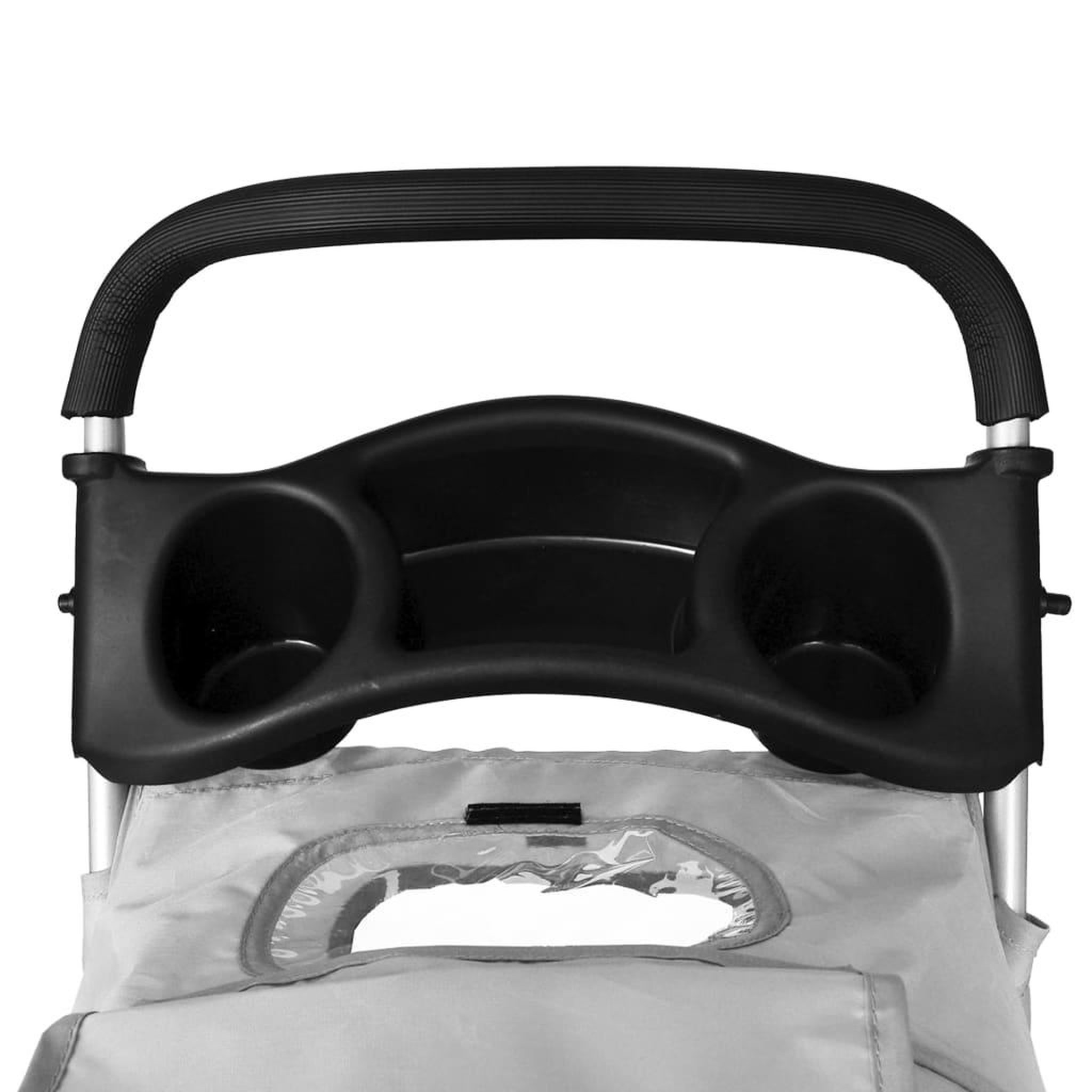 Voir la diapositive 4 : VIDAXL Poussette pliable pour chiens/chats Gris