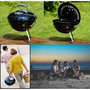 Voir la diapositive 4 : AAAAA Barbecue WEBER Smokey Joe Noir