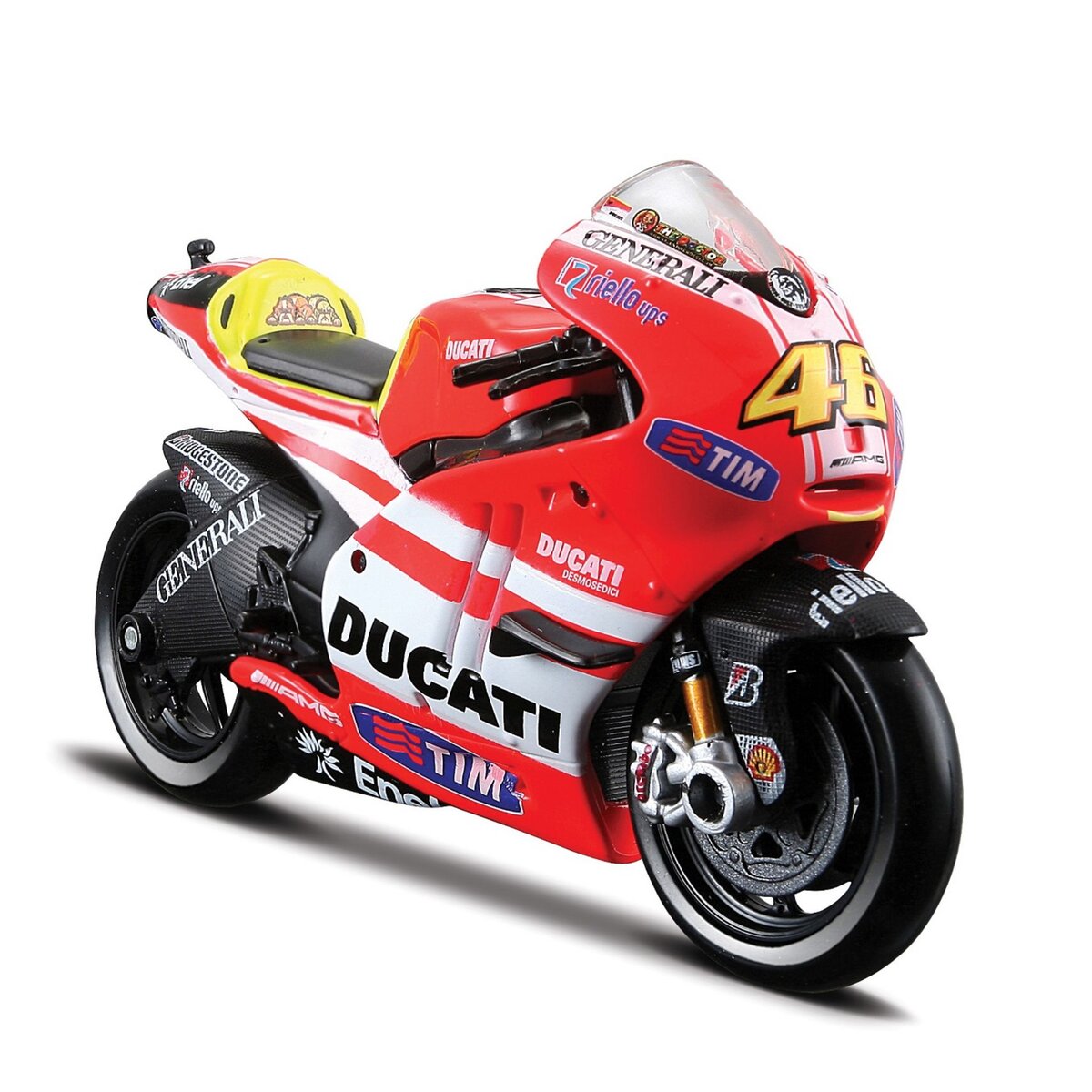 BURAGO Moto 1/18 gp racing maisto pas cher 