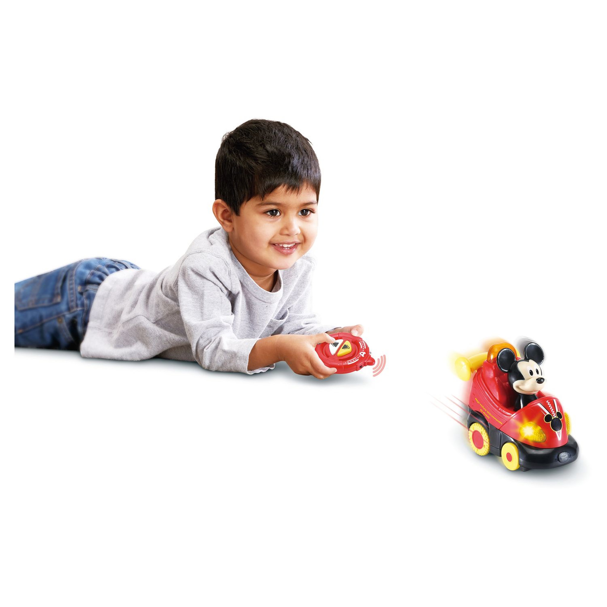 Voir la diapositive 3 : VTECH Tut Tut Bolides - La magi-voiture télécommandée de Mickey 