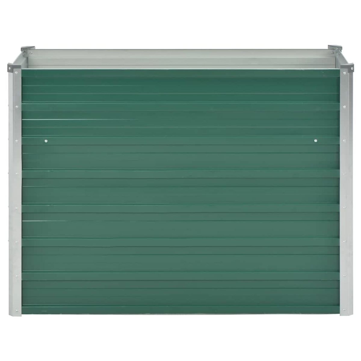 VIDAXL Lit sureleve de jardin Acier galvanise 100x40x77 cm Vert
