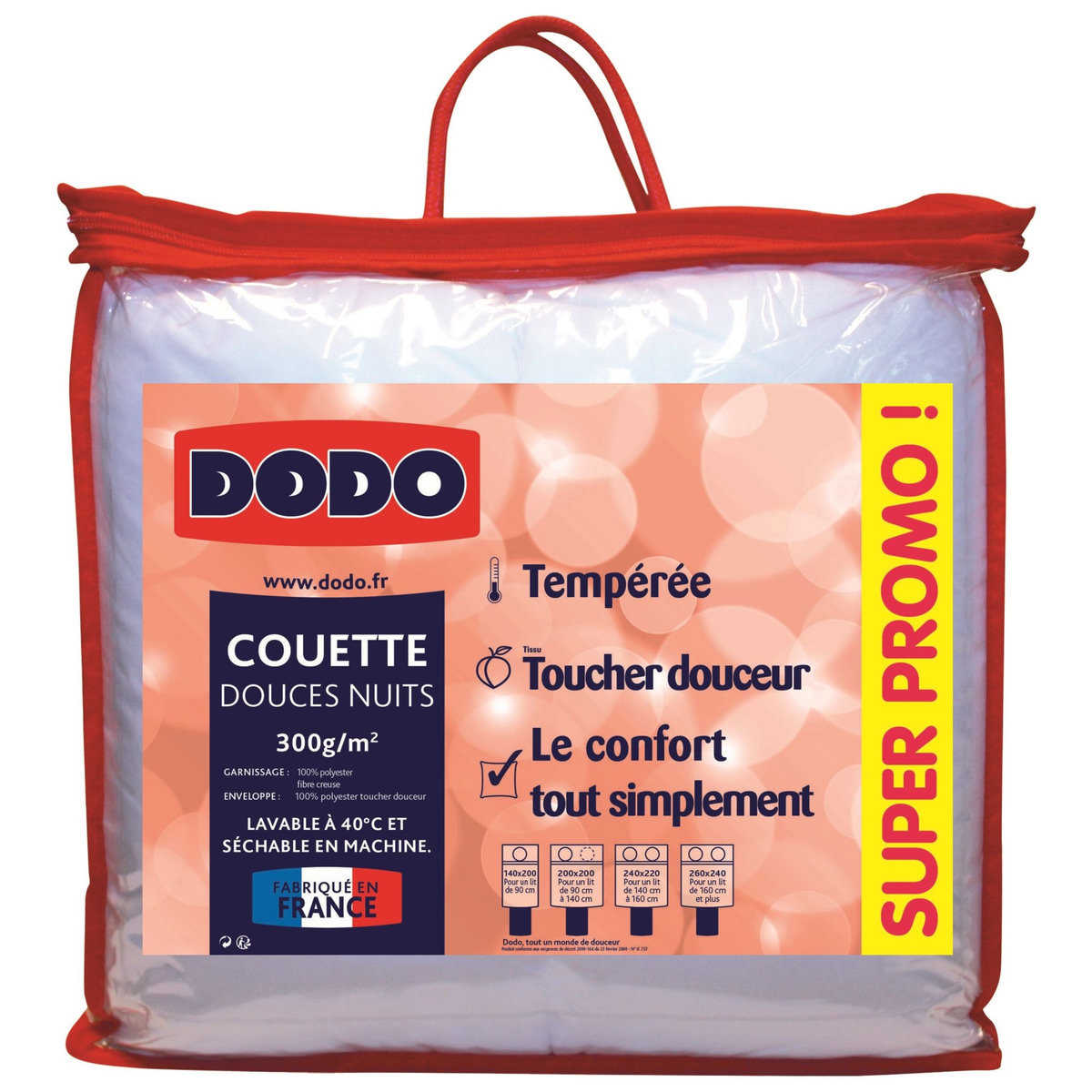 DODO Couette tempérée DOUCES NUITS pas cher Auchan.fr — free download