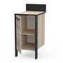 Voir la diapositive 3 : Meuble de cuisine bas 1 porte style industriel L44cm BRICKHOUSE