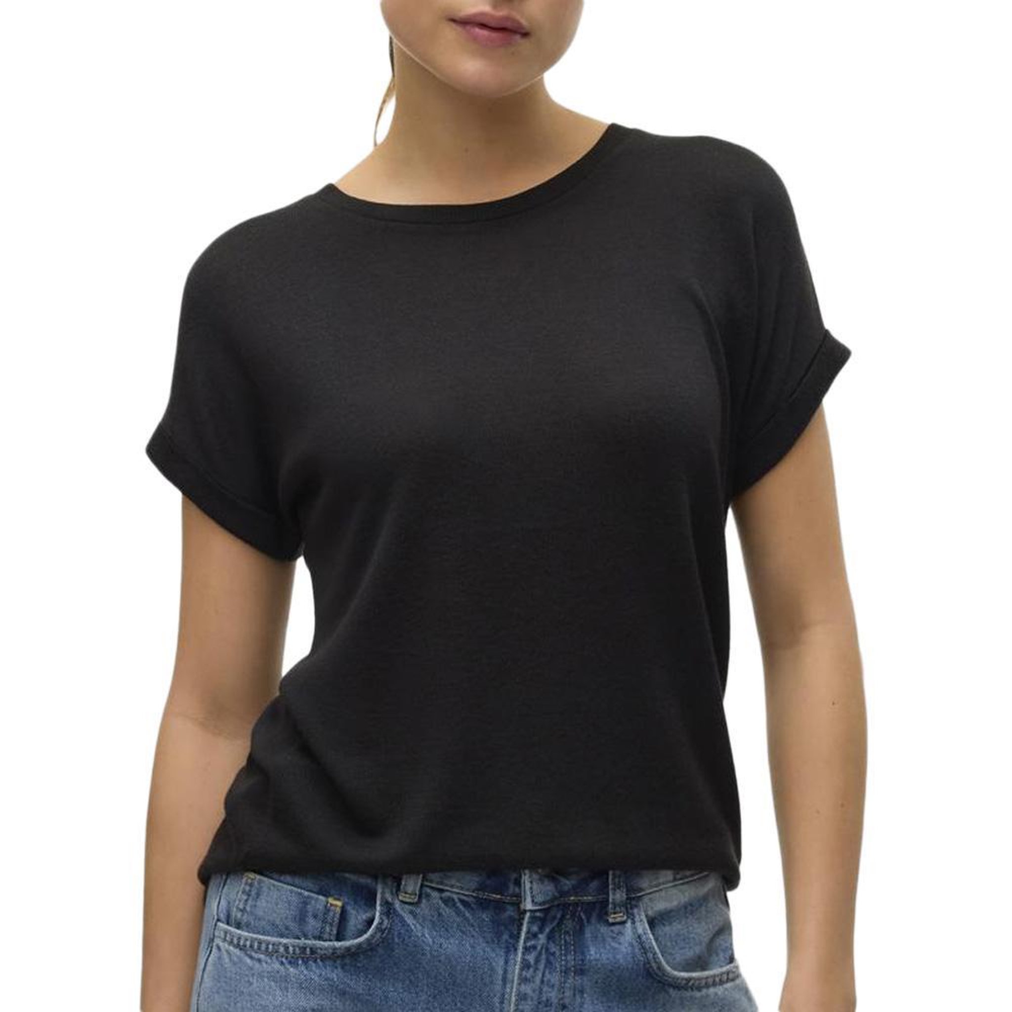 Vero Moda T-Shirt Noir Femme Vero Moda Brianna 10291353s. Coloris disponibles : Noir