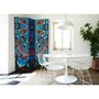 Voir la diapositive 2 : Paris Prix Paravent 3 Volets  Blue Fantasy  135x172cm