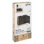 Voir la diapositive 4 : FIVE Meuble Sous Lavabo 2 Portes  Natureo  80cm Noir