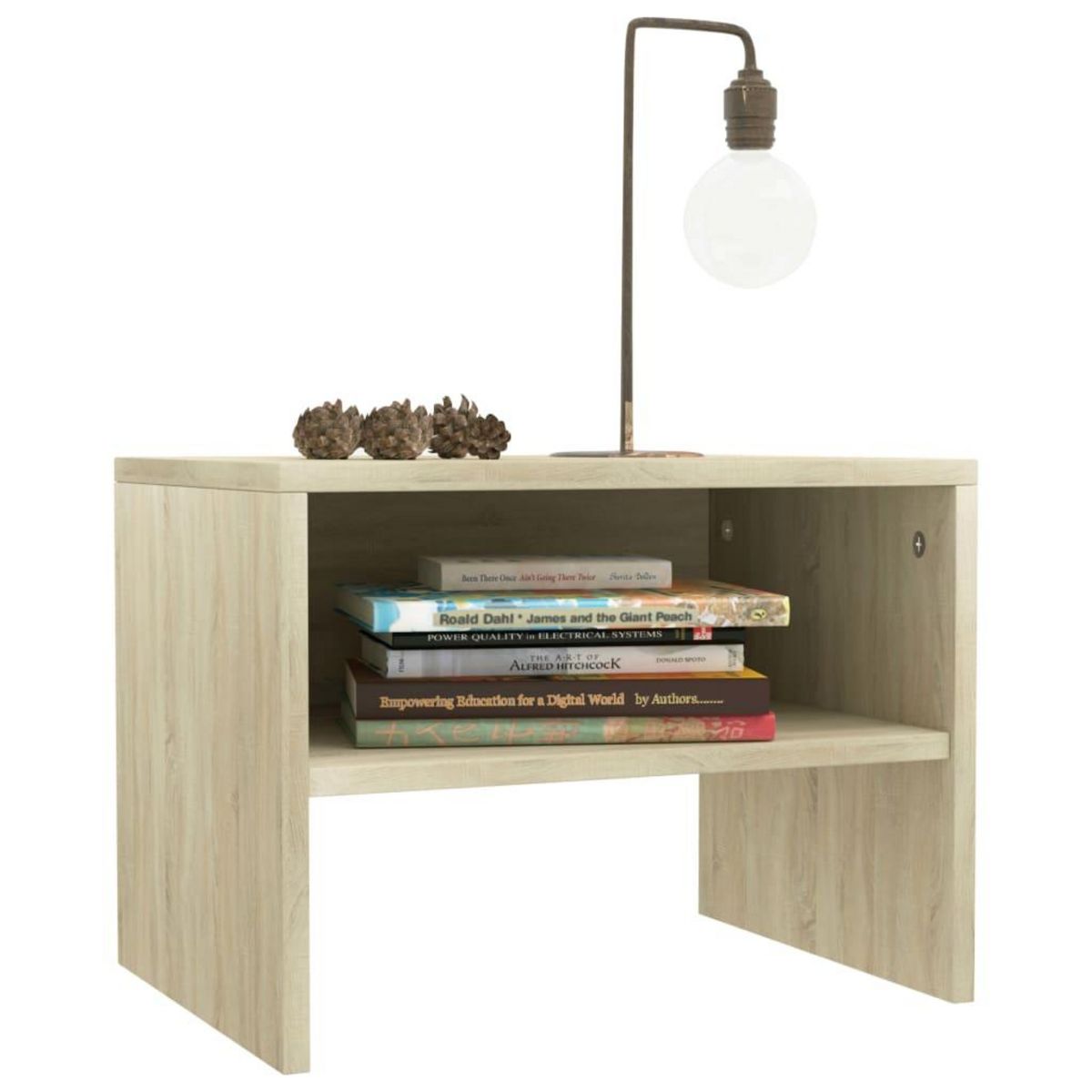VIDAXL Table de chevet chene sonoma 40x30x30 cm Bois d'ingenierie