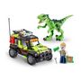 Voir la diapositive 3 : ZURU Set de construction - ZURU - Dino Adventure Raptor Force - 252 pieces - Camion inclus - Instructions faciles