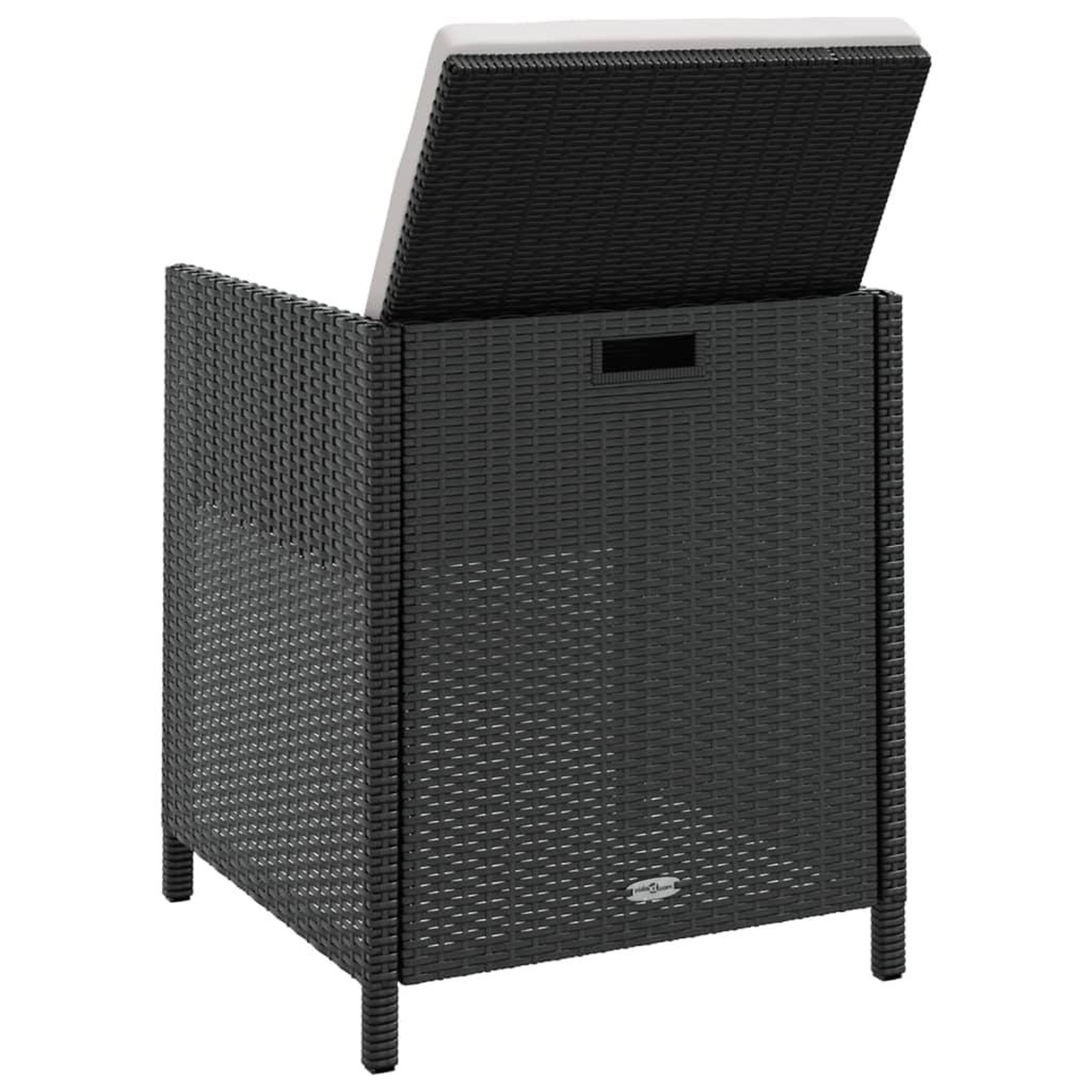 Voir la diapositive 5 : VIDAXL Ensemble a manger d'exterieur 9 pcs resine tressee et acacia