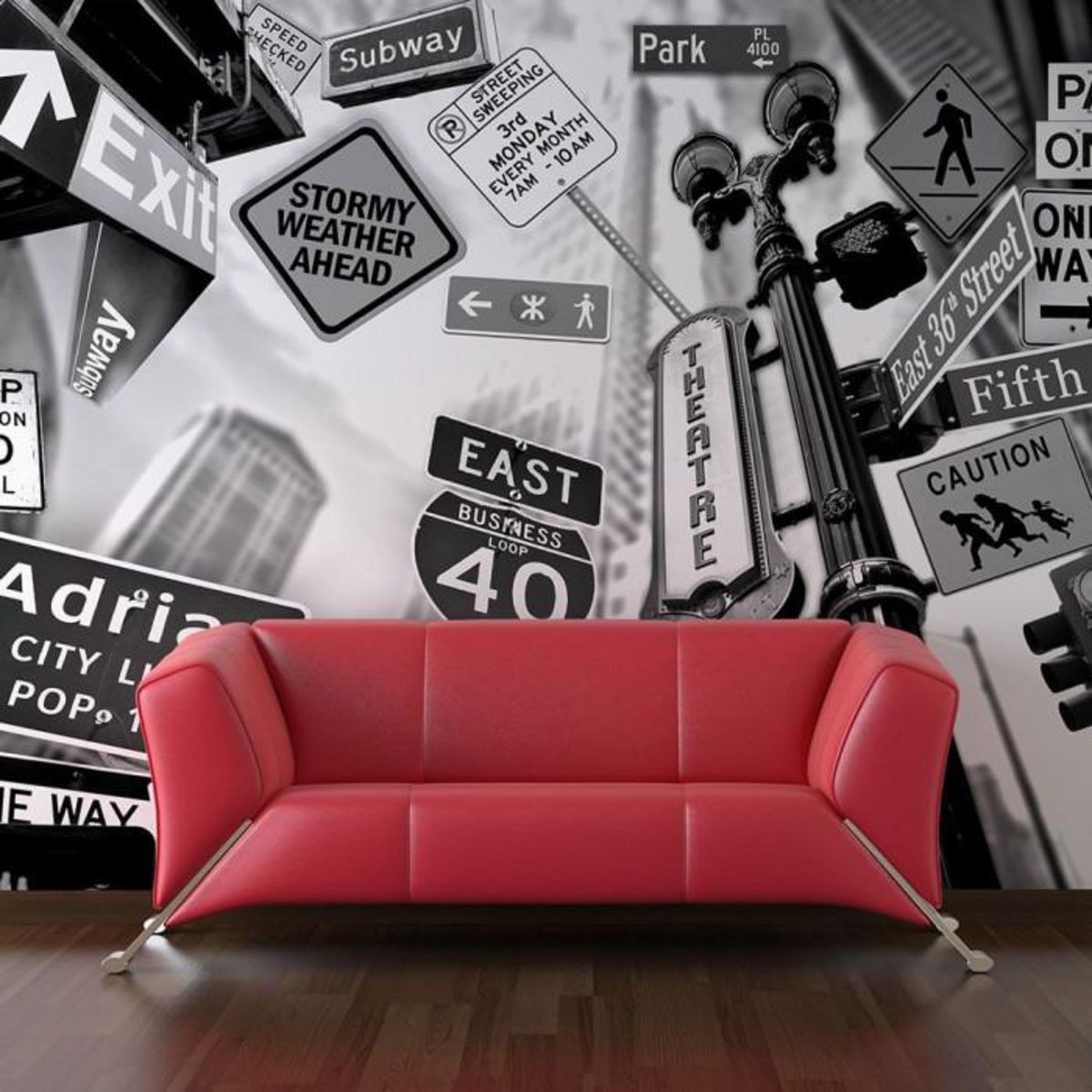 Paris Prix Papier Peint  Tous Les Chemins Mènent à Manhattan