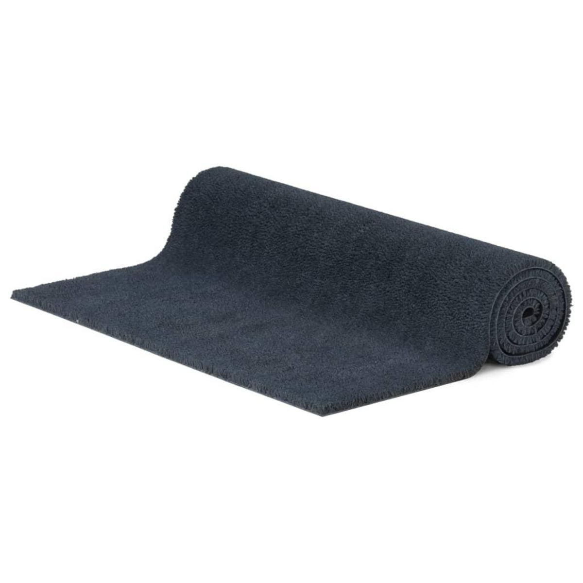 VIDAXL Tapis de porte gris fonce 100x200 cm fibre de coco touffete