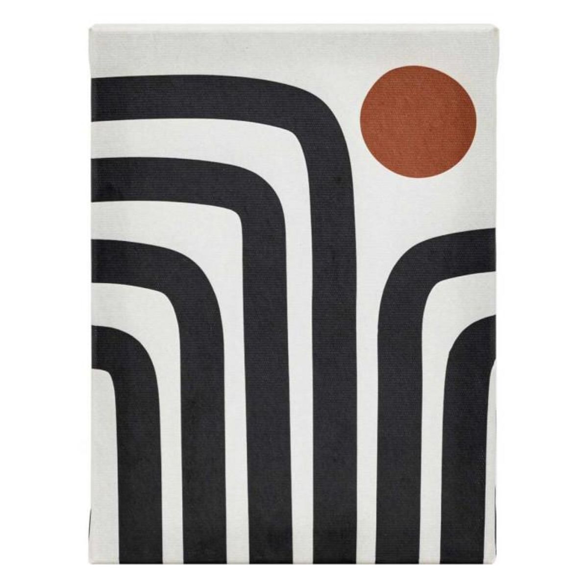 ATMOSPHERA Lot de 5 Toiles Imprimées  Cynthia  25x25cm Abstrait