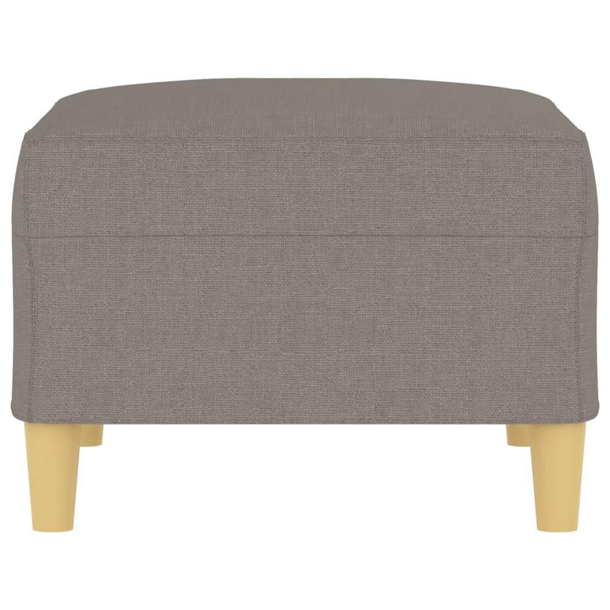 VIDAXL Repose-pied Taupe 70x55x41 cm Tissu