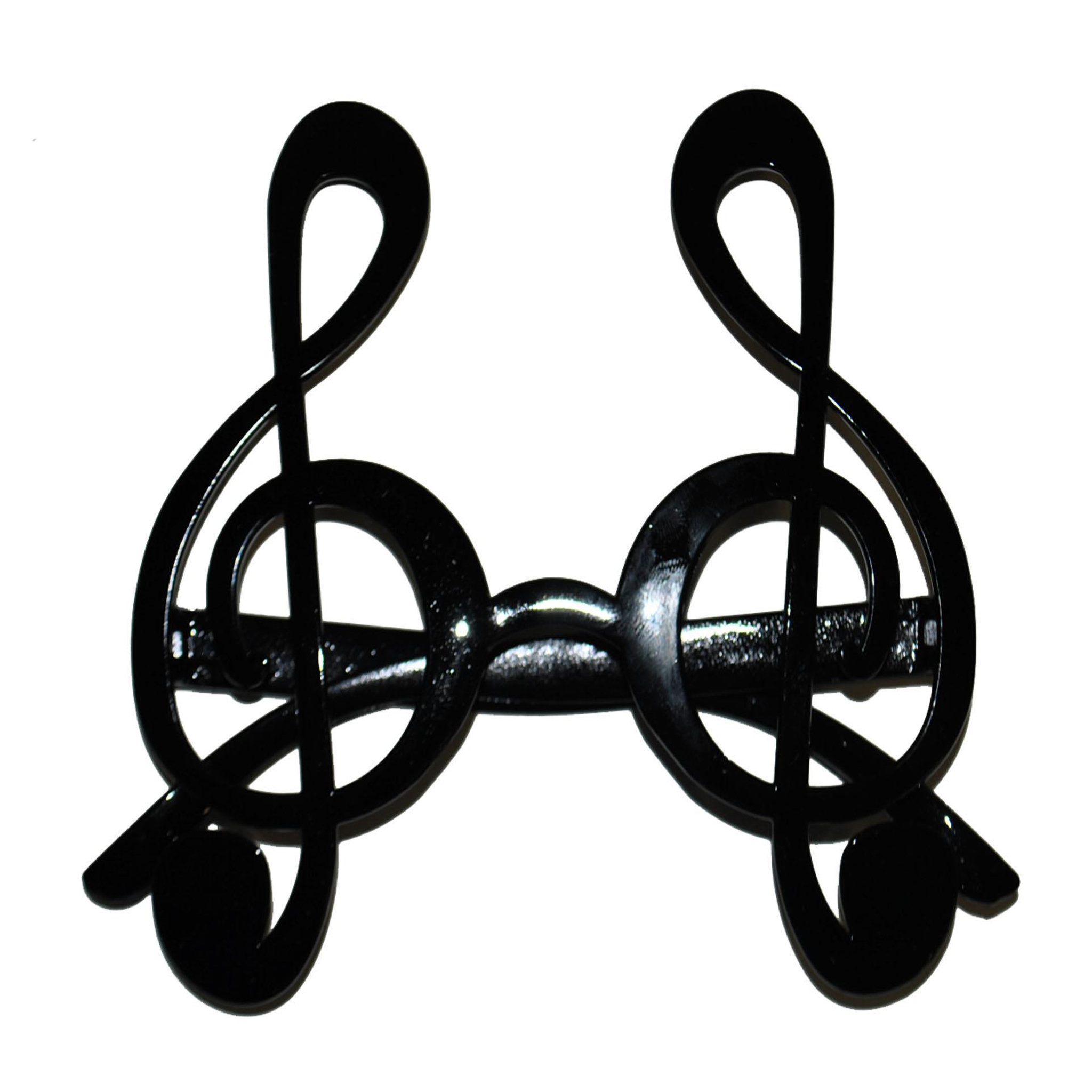 FUNNY FASHION Lunettes Notes de musique