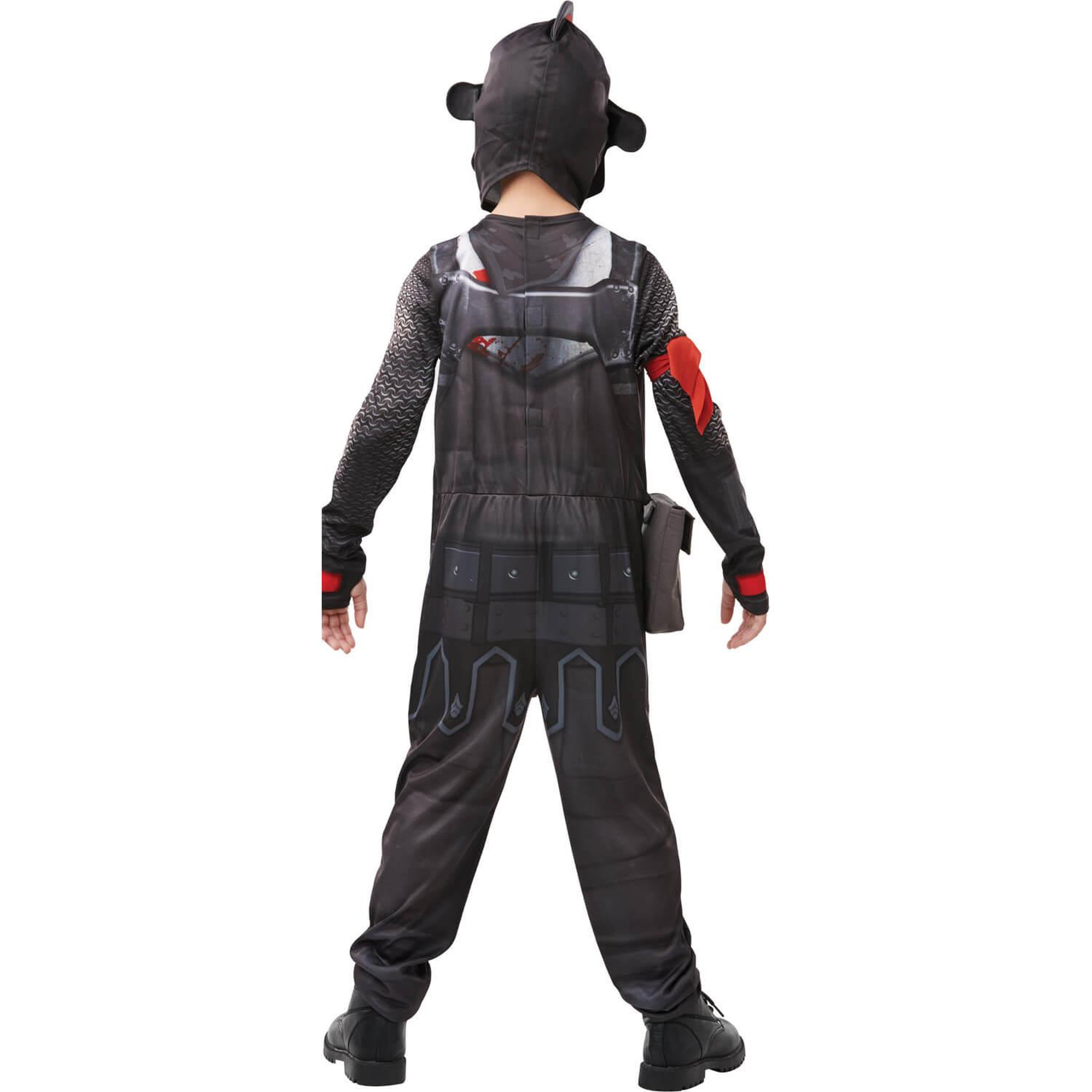 Voir la diapositive 5 : Rubie's Déguisement Black Knight Fortnite - Adolescent - 12/14 ans (152 à 164 cm)