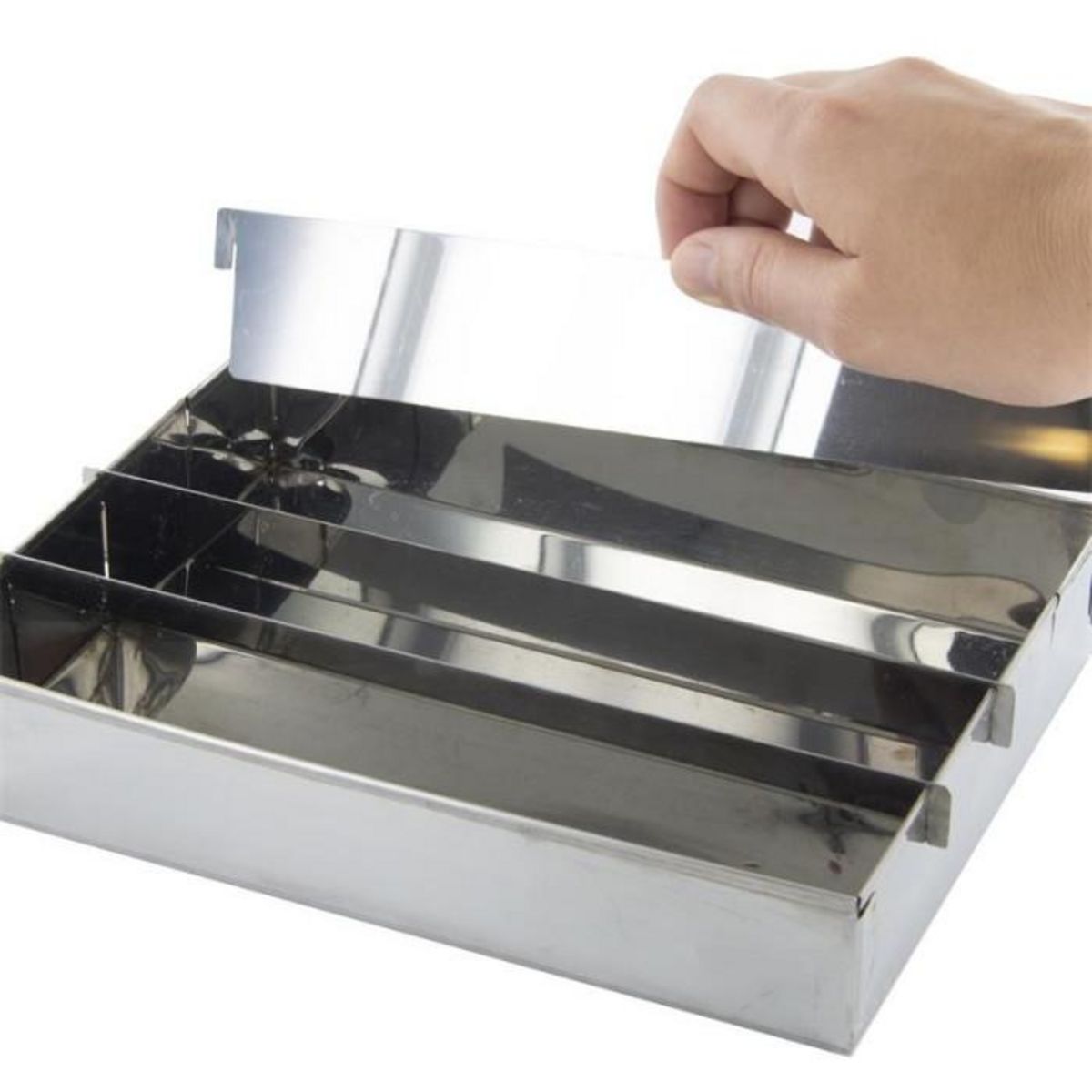 Paris Prix Moule à Gâteaux en Métal  Damier  20cm Argent